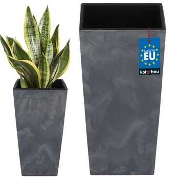 Vázací jezírek 140x140x267 mm betonová konstrukce kotarbau černá