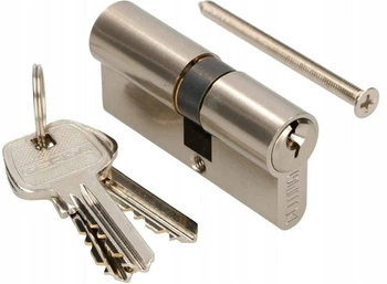 Zámková vložka 30/50 3 klíče nikl