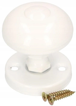 Otočný knoflík pro šroubování bílé rukojeti