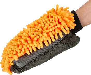 Rukavice z mikrovlákna na čištění vozu