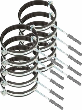 Trubková svorka 6" rukojeť gumové těsnění - 10 ks.