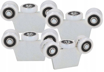 Vozík 25mm pro posuvné brány 5 koleček - 4 ks.