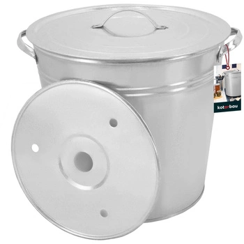 Hrnec s poklicí a pozinkovanou vložkou 32 l