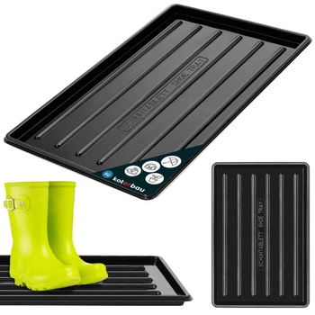 Odkapávač na obuv 45x30 cm – Barva černá