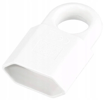 Přenosná zásuvka s držákem rozebíratelná b/u - Barva bílá