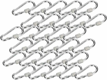 Karabina otočná 60 háček na lano - 50 ks.