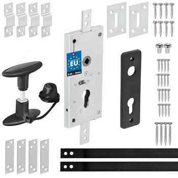 Sada zámků garážových vrat kastel