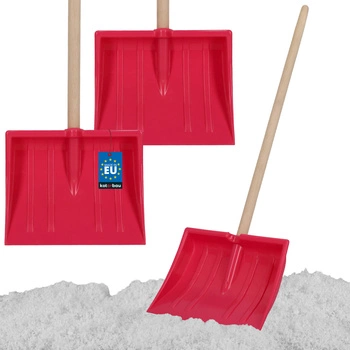 Dětské lopaty na sníh růžové sada 2 ks.