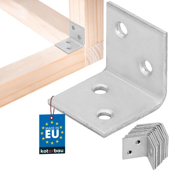 Úhelník spojovací tesařský 25x25x25 sada 12 ks.