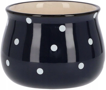 Keramický květináč hráškově modrý - 110 mm kotarbau