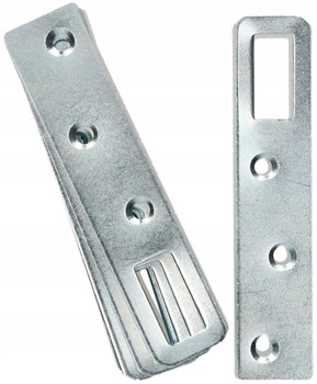 Držák na nábytek 95x20 držák na nábytek - 50 ks. stříbro kotarbau