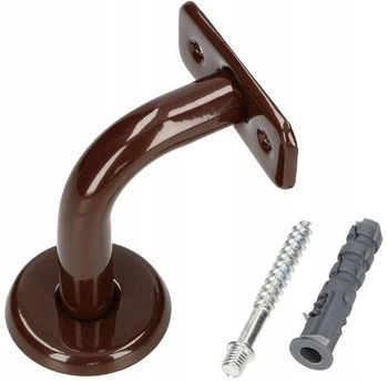 Držák na montáž zábradlí - Hnědá