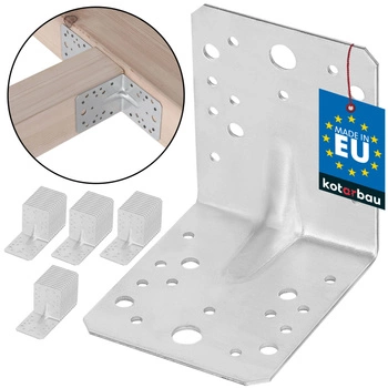Úhelník s prolisem 105x90 - 50 ks.
