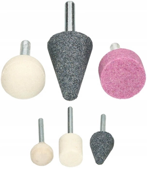 Sada brusných kamenů - 6 ks.