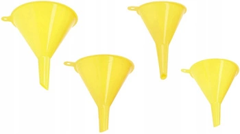 Sada 4x univerzální nálevky na vodu olej pohonné hmoty do auta