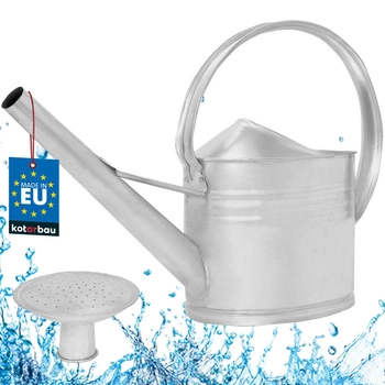 Pozinkovaná zahradní konev se sítem 8 l