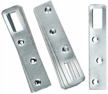 Držák na nábytek 95x20 držák na nábytek - 100 ks. stříbro kotarbau