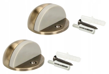 Přišroubovaný odrazník na dveře stoper 45 mm - 2 ks - Barva patina