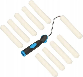 Malířský váleček velurová rukojeť 150 mm sada 10 ks.