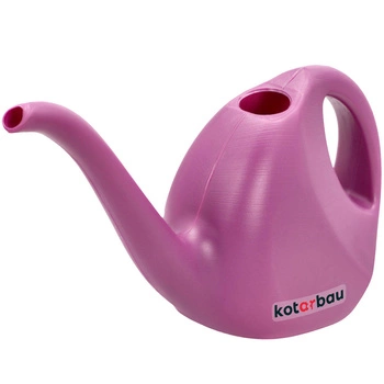 Malá konvička na zalévání domácí plastová na rostliny květiny fialová 2 l