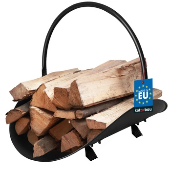 Nosič koše koš na palivové dřevo 48 cm