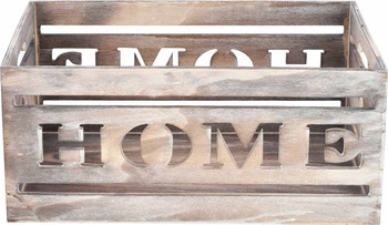 Box home 30 box dřevo dekorace kontejner