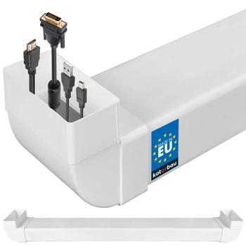 Kabelový kanál pro tv pod omítku 120x60 mm 100 cm