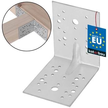 Úhelník s prolisem 130x130x100