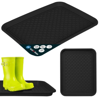 Odkapávač na boty plastový 38x50 cm - Barva černá