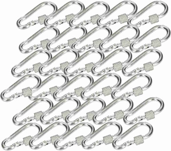 Karabina otočná 50 háček na lano - 50 ks.