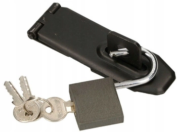 Uzamykací šroub s visacím zámkem 95 mm uzávěr + visací zámek