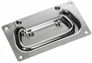 Krabicová rukojeť zapuštěná 120x70 mm klip