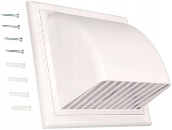 Kryt odsávacího kanálu bílý fi 150mm