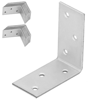 Tesařský úhelník nerezový pozinkovaný 50x50x25 mm sada 25 ks.