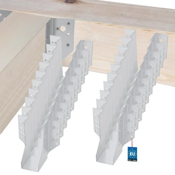 Hák na dřevěnou trám tesařský krokvový 50x135 mm sada 25 ks.