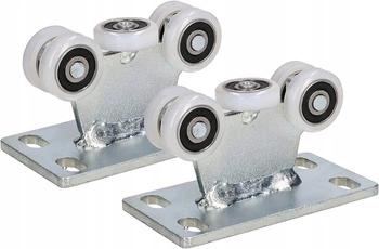 5 válečkový portálový vozík fi 25 pevný válečkový portálový vozík - 2 ks.