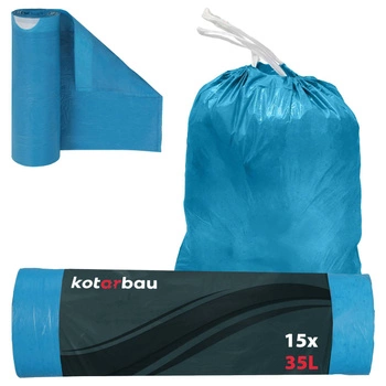 Pytle na odpad s páskou univerzální 35 l