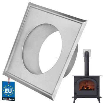 Rozeta pro komínové roury ø110 pozinkovaná