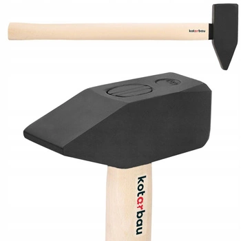 Kladivo ocelové 4 kg kladivo na hřebíky dřevěná rukojeť