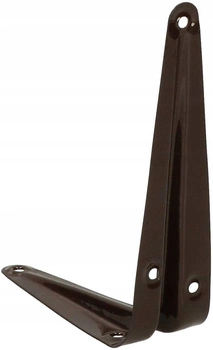 Podpěra držáku police 10x7,5 hnědá kotarbau