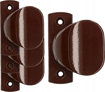 Držadlo dveří sada 65 pro dveře branku - 4 ks - Barva hnědá
