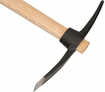 Krumpáč 1,5 s oboustranným kaleným důlním krumpáčem s hřídelí kotarbau černá