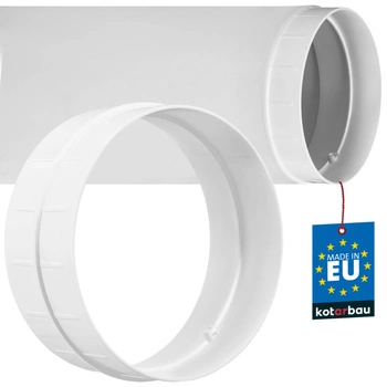 Připojení větracího potrubí kulatý konektor 150