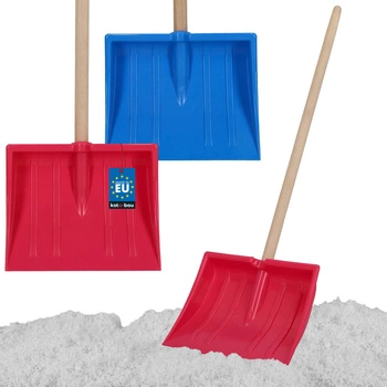 Dětské lopaty na sníh modrá růžová sada 2 ks.