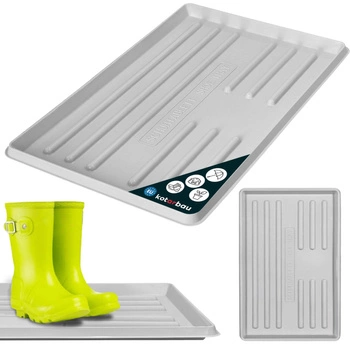 Odkapávač na obuv 60x40 cm – Barva šedá