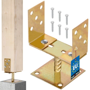 Základna sloupu nastavitelná šroubová 0-160 mm