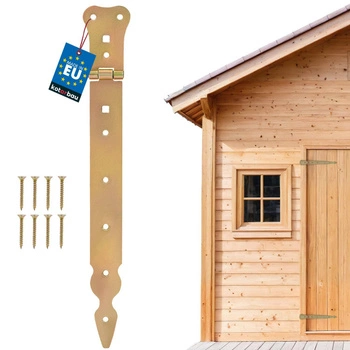 Úzký altánový závěs pro okenice a dveře zlato 300 mm