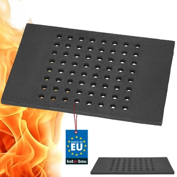 Rošt litinový krbový do pece 38x26 cm