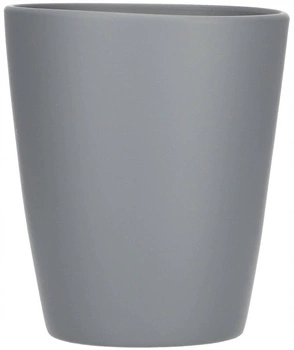 Keramický květináč 12 cm matně šedý