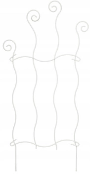 Plot palisádový zahradní záliv bílý 48 cm